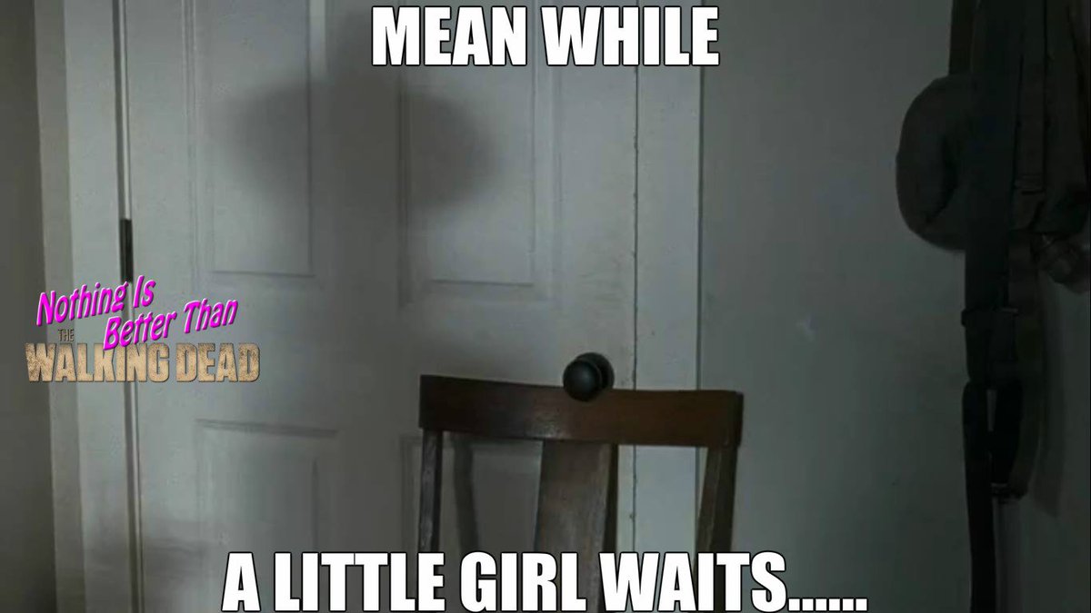 Meanwhile #Enid is still in the closet.....

#TWD #TheWalkingDead