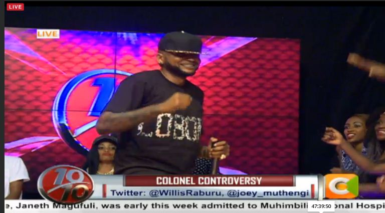 <a href="/Mustafa_254/">LOBOKO</a>  now performing his brand new #Loboko, featuring @TheKansoul  on #10over10 citizentv.co.ke/tv