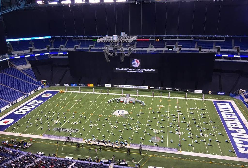 BANDSOFAMERICA's tweet photo. Aerial view of Panther Creek H.S., NC! #boa2016 https://t.co/3kfmC2497D https://t.co/ZQjxOllVdm
