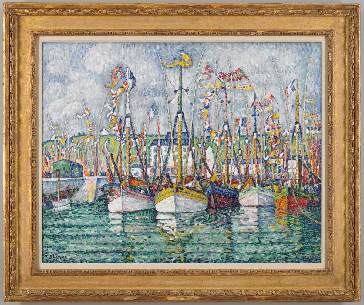 artsmia's tweet image. "The golden age has not passed; it lies in the future." #PaulSignac, Neo-Impressionist #painter b. #otd in 1863: bit.ly/2fk3NHT
