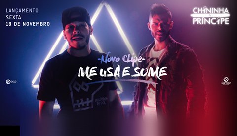 cantorprincipe's tweet photo. #Lançamento novo Clipe, Me usa, e some.  Sexta feira, dia 18 de novembro. Não percam!  #Chininhaeprincipe #Meusaesome #CdJusticeiro https://t.co/oVRN5UzWpX