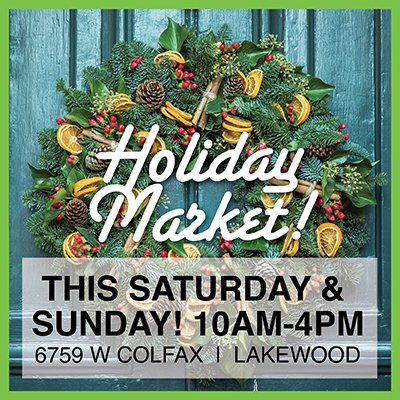 Come down to <a href="/LamarStPlaza/">Lamar Station Plaza</a> and support local goods at our Holiday Market.
