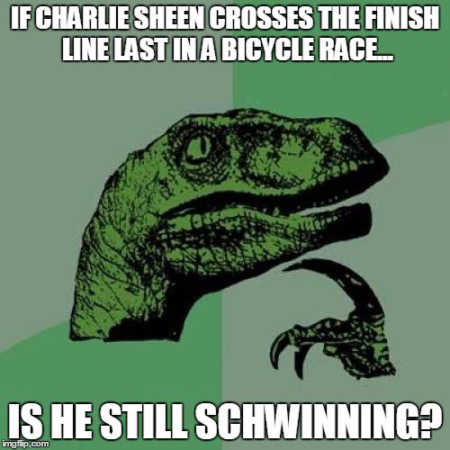 He's gotta stay positive.