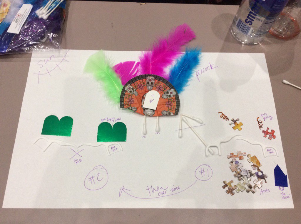 Yooperkim's tweet photo. Using grab bag modeling to formatively assess students understanding of content. #NSTA #NSTA16 #BSDpathways https://t.co/mqxNG4Ynby