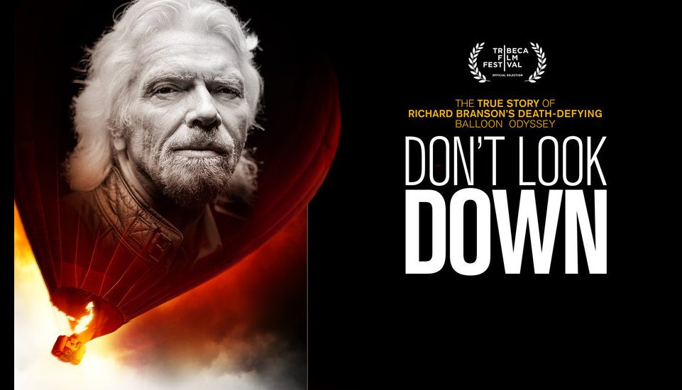richardbranson's tweet photo. Order my new documentary, @DontLookDownDoc today: https://t.co/9Kg6MqNzg6 https://t.co/FsDOG38zir