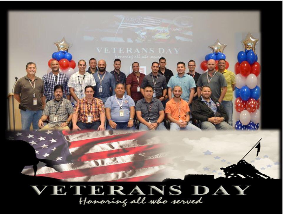 AndreaHall46's tweet image. Celebrating #VeteransDay today @CSC Puerto Rico. What an awesome pic!! #CSCDiversity #CSCSalutes
