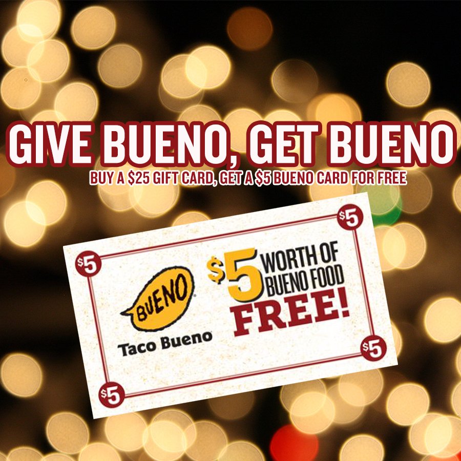 Gift Cards - Taco Bueno