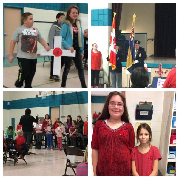 Today we remembered. Special thanks to our choir, cross bearers, organizers, participants and our local Legion.