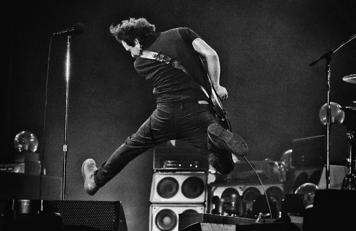 "Then you find yourself in a situation of being able to use your music to perhaps affect change." - Eddie Vedder #PearlJam