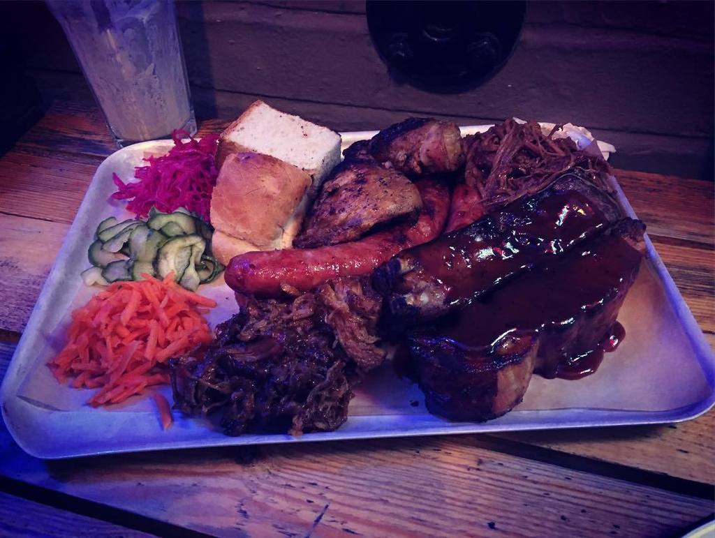 gianniricc's tweet photo. Tonight... I'm definitely not #vegan happy birthday #danski #itsamericaalloveragain #meats… https://t.co/U7iXZ2j33E https://t.co/fEMzSFXE1D