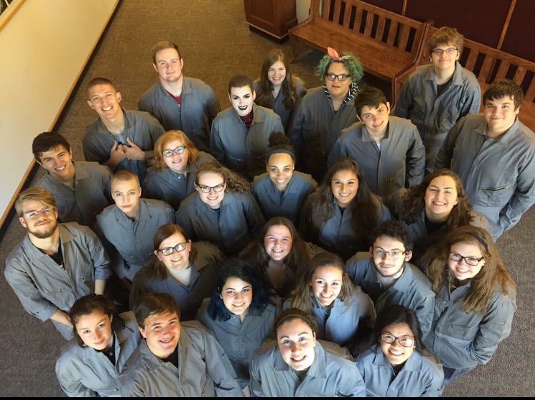 SMN_ART's tweet photo. These smiling faces want to see yours at the ART show! This coming Tuesday and Friday at 7pm for $5 in the Little Theater. https://t.co/EZXxORwGSm