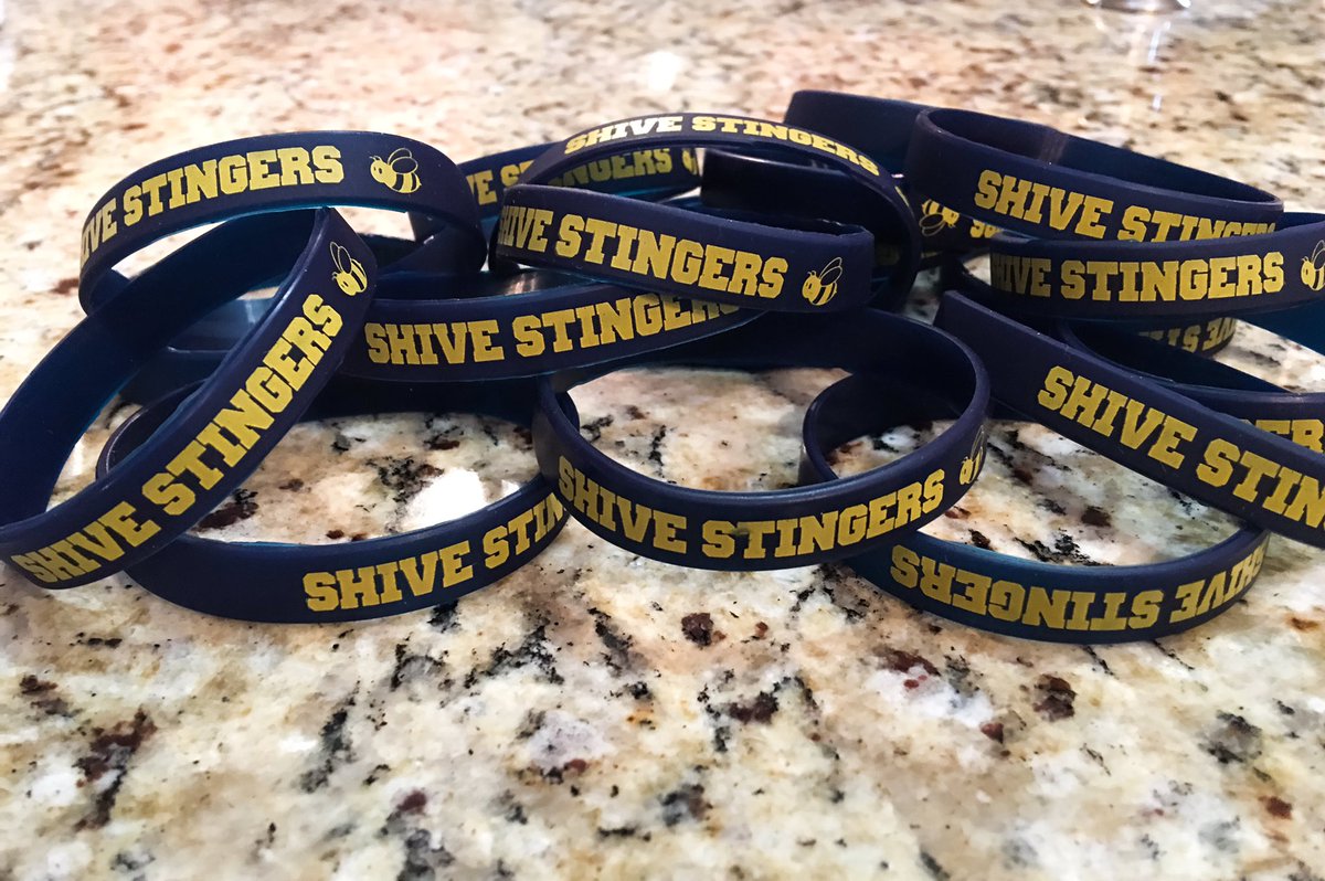 New 'Shive Stingers' Bracelets added to our merchandise!   $2 each 
#ShiveStingers #ShiveRocks #ShiveSwarm
