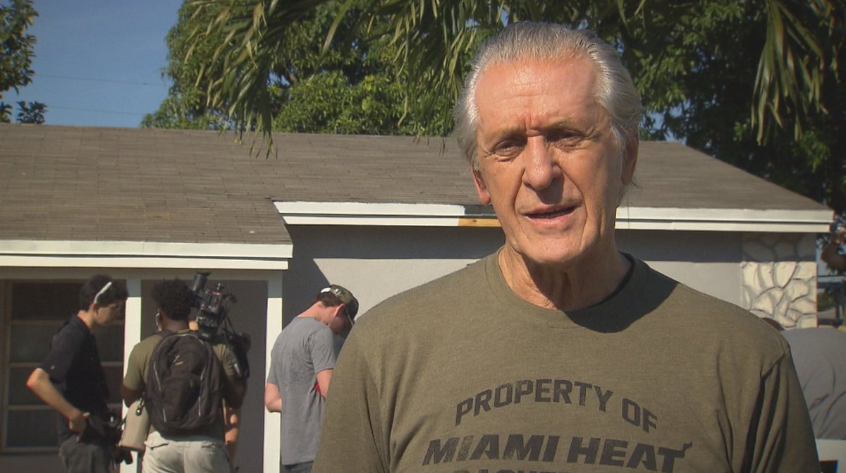 VIDEO: Heat president Pat Riley reacts today to Dwyane Wade's 1st game back as an opponent bit.ly/2g3sk50?utm_me… https://t.co/BUhnwtxGRe