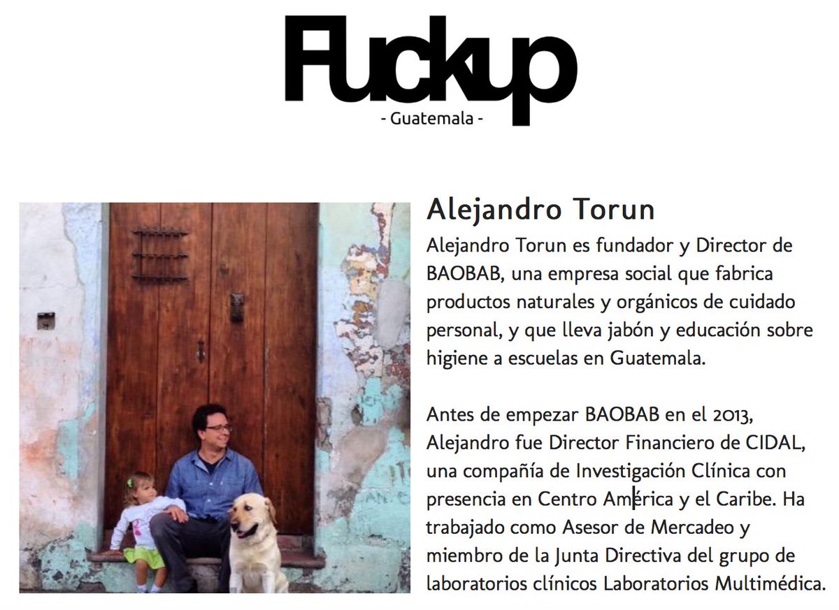 FUNGuatemala's tweet photo. Nuestro speaker invitado para @FuckUpNightsGT es @AlejandroTorun. Mañana en @u_landivar #FUNgt https://t.co/LYY39lVN2c