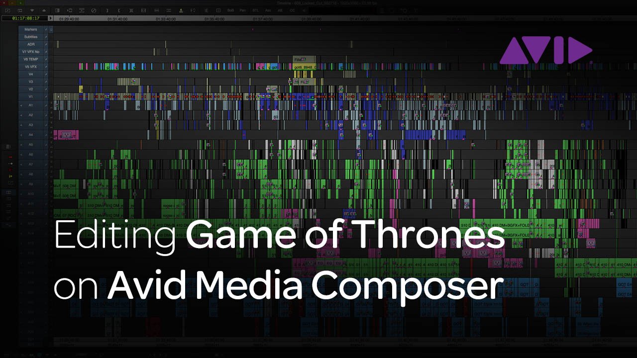 Avid Media Composer - 🎞️ Timeline art — Game of Thrones S06E09 ▶️  avidblogs.com/game-of-thrones 📷 Tim Porter, ACE #got #gameofthrones # timeline #editing #postproduction #mediacomposer #avid #iamavid