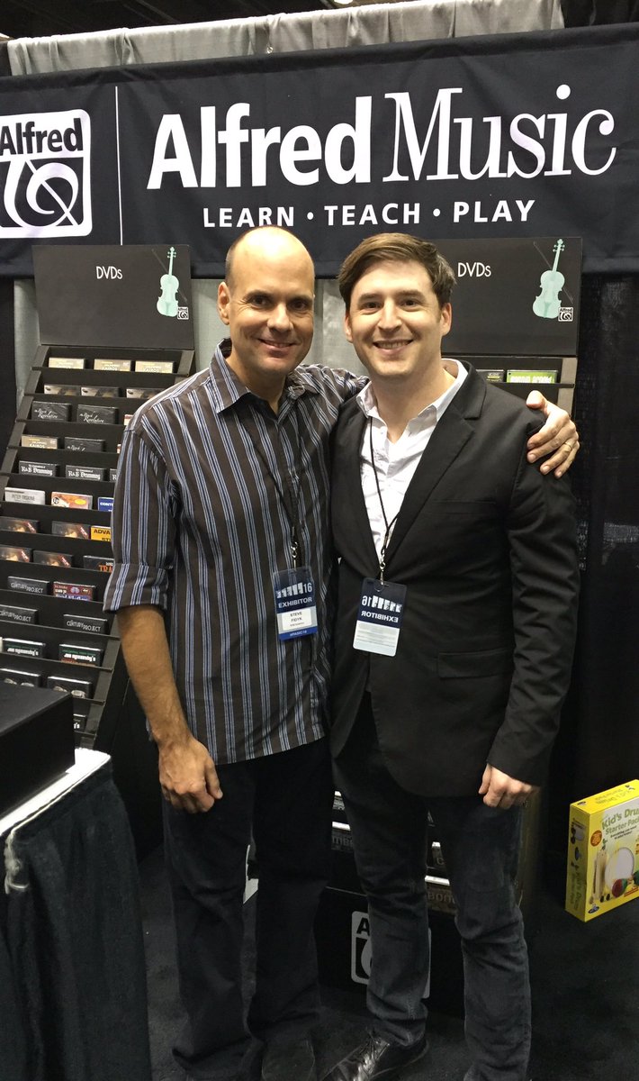 alfredmusic's tweet image. More fun had with friends at #PASIC16!