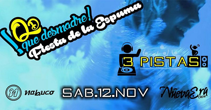 TomasPereyra99's tweet photo. #QueDesmdre!! Este Sábado en #NABUCO. Fiesta de la #ESPUMA
#PEDIME TU ANTICIPADA POR MP 😉 https://t.co/XIzSLS59lZ