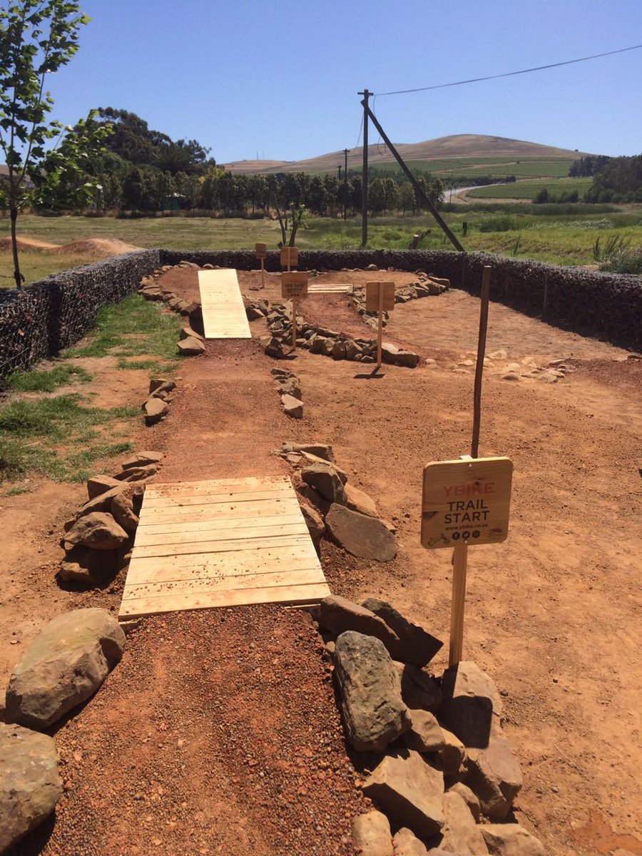 Ybike_SA's tweet photo. The YBIKE BKids skills track got some TLC today. Ready and waiting for you to enjoy this weekend. #ybike #mtbtrack #balancebike #bloemendal https://t.co/evUCADqwzF