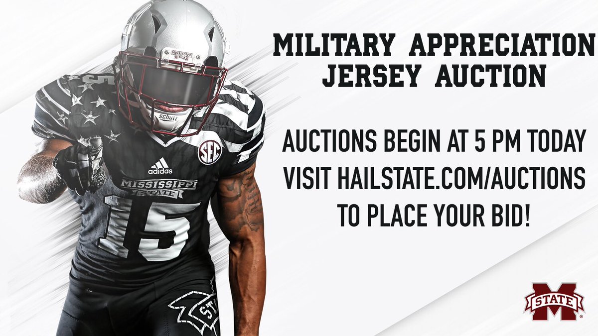 military football jerseys