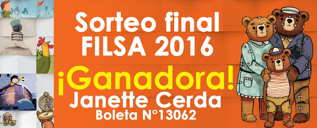 ZigZagEditorial's tweet photo. ¡Aquí la ganadora de nuestro sorteo de la #FILSA2016 con sus premios! Gracias a todos por participar, manténganse atentos por más sorpresas https://t.co/PojIuvAU8o