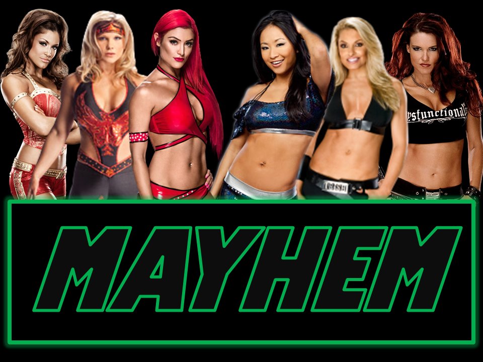 AND for the first time ever, Trish &amp; Lita will compete in FAW as they team with Gail Kim to face Women's Champ, Eva Marie &amp; her associates!