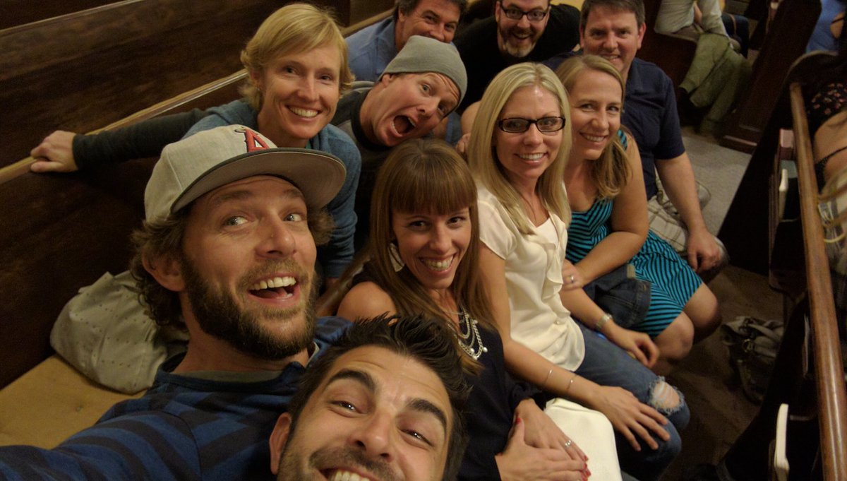 WSKBpod's tweet photo. Just got photo bombed by @mikemchargue #asksciencemike @asksciencemike https://t.co/jutBO9pOeh