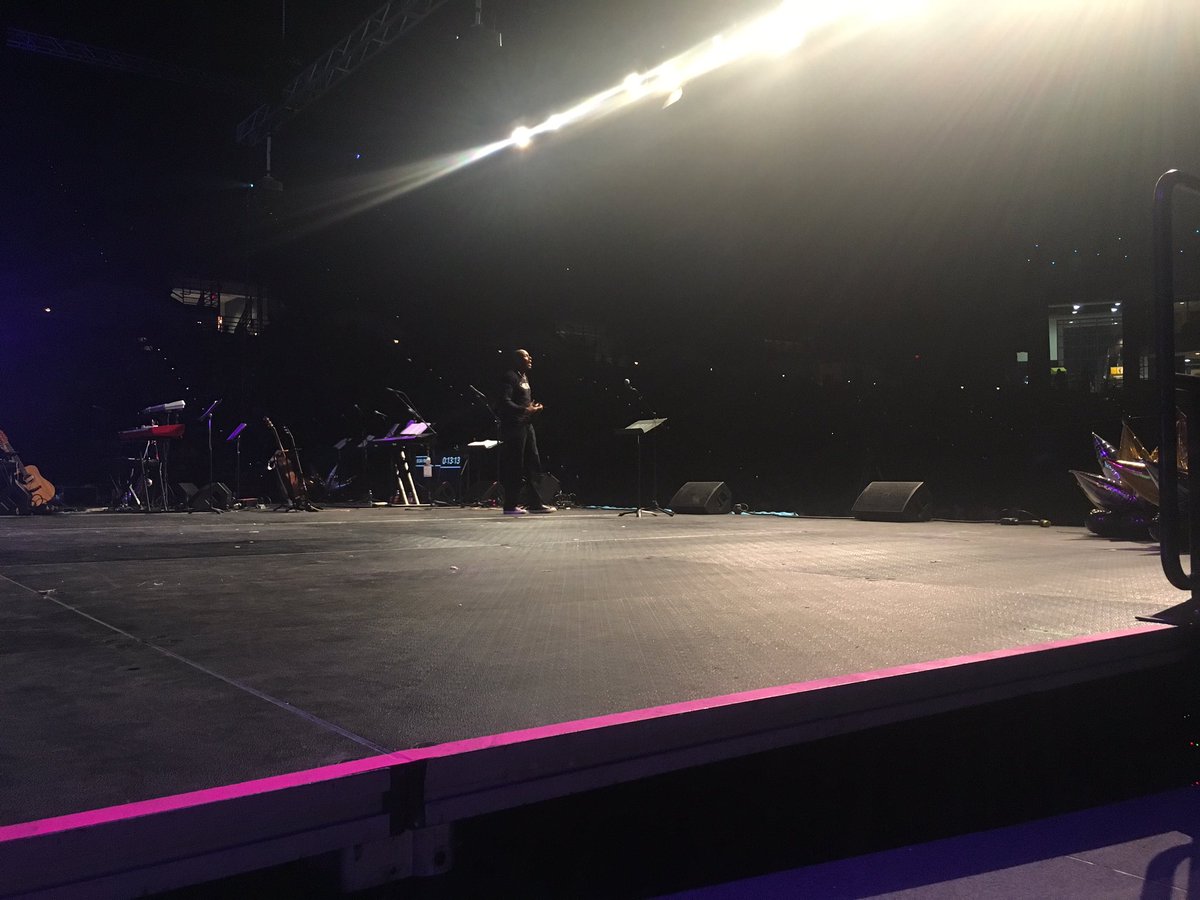 nccpilgrimage's tweet photo. .@RomalTune takes the stage to share a message during the Friday PM session of #nccp16. https://t.co/zVoOT0xMbg