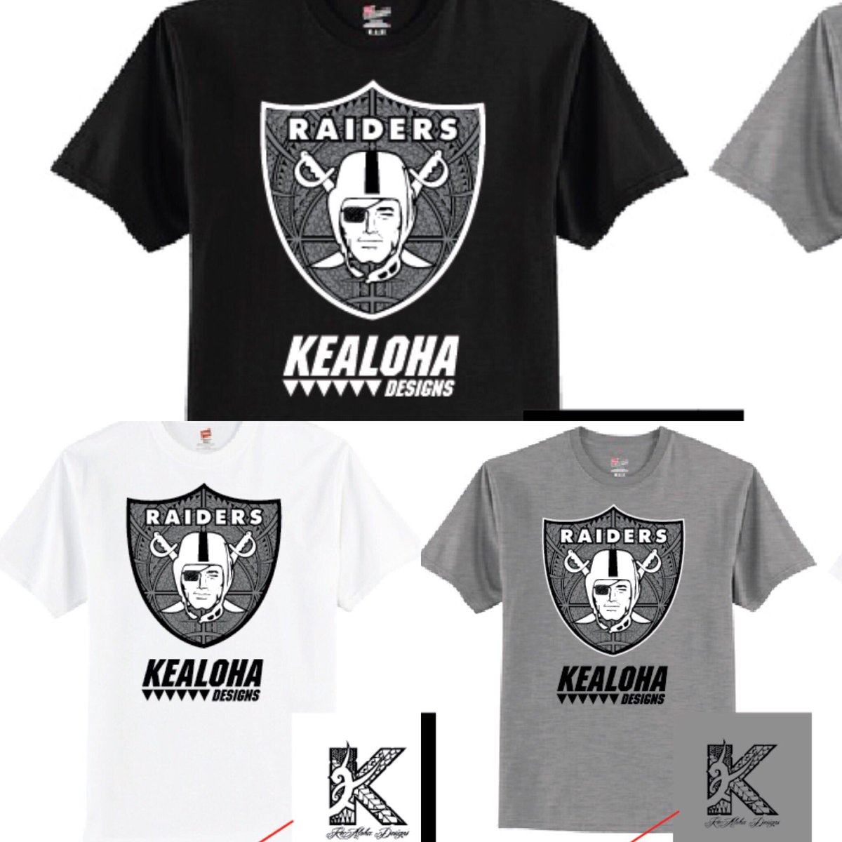 kealoha_designs's tweet photo. https://t.co/LI8X9zD28U #RaiderNation #RN4L #PolySwag by a #PolyArtist #TeamPoly #BayArea #KeAlohaDesigns #TeamKeAloha  💀☠️🏈💀☠️🏈💀☠️🏈💀☠️🏈💀☠️🏈 https://t.co/oJGksdsqvx