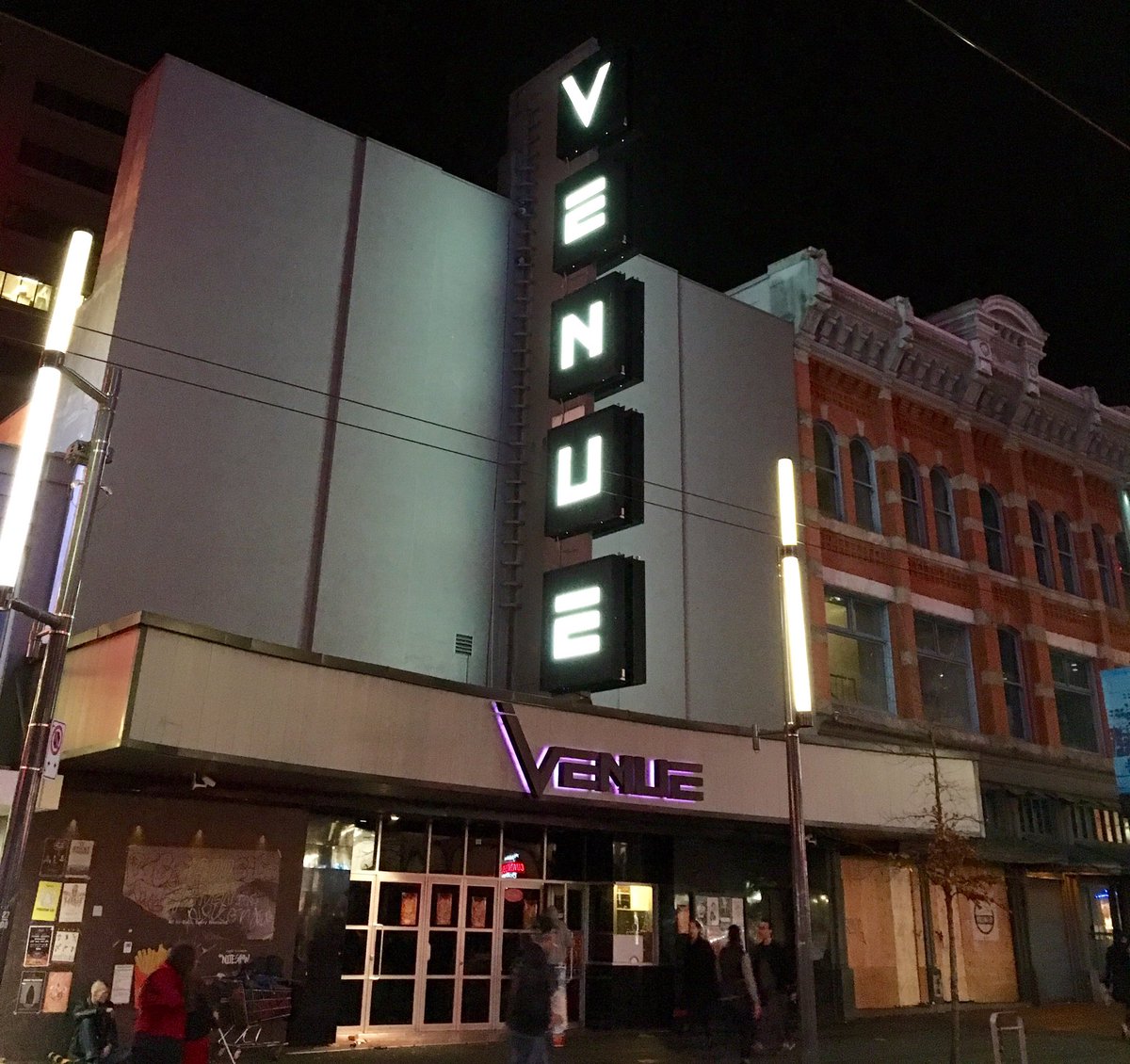 We are headlining @VENUElive tonight. Join us at 9:40pm
<a href="/TODDCastPodcast/">Todd Hancock</a>
<a href="/fatandbrown/">Adam Baldwin</a> 
#vancouver #music