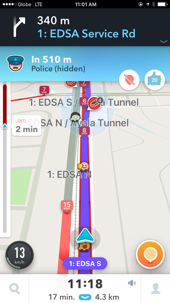 The Police is hiding and hidden. Why?