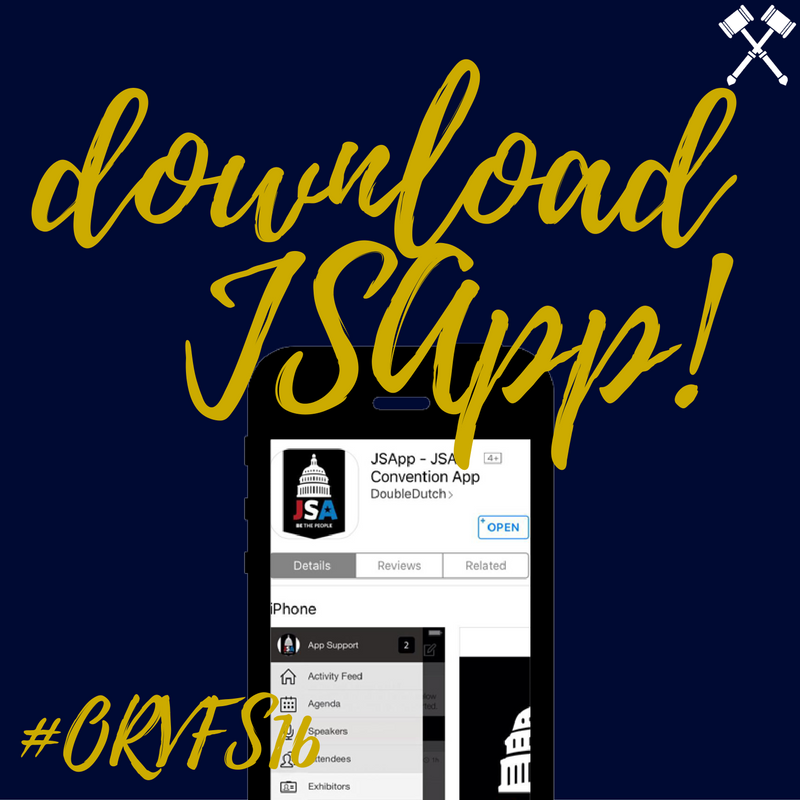 orvjsa's tweet photo. If you're attending #ORVFS16, you should have received an e-mail w/instructions to log into JSApp! https://t.co/Pgczm0nNCc