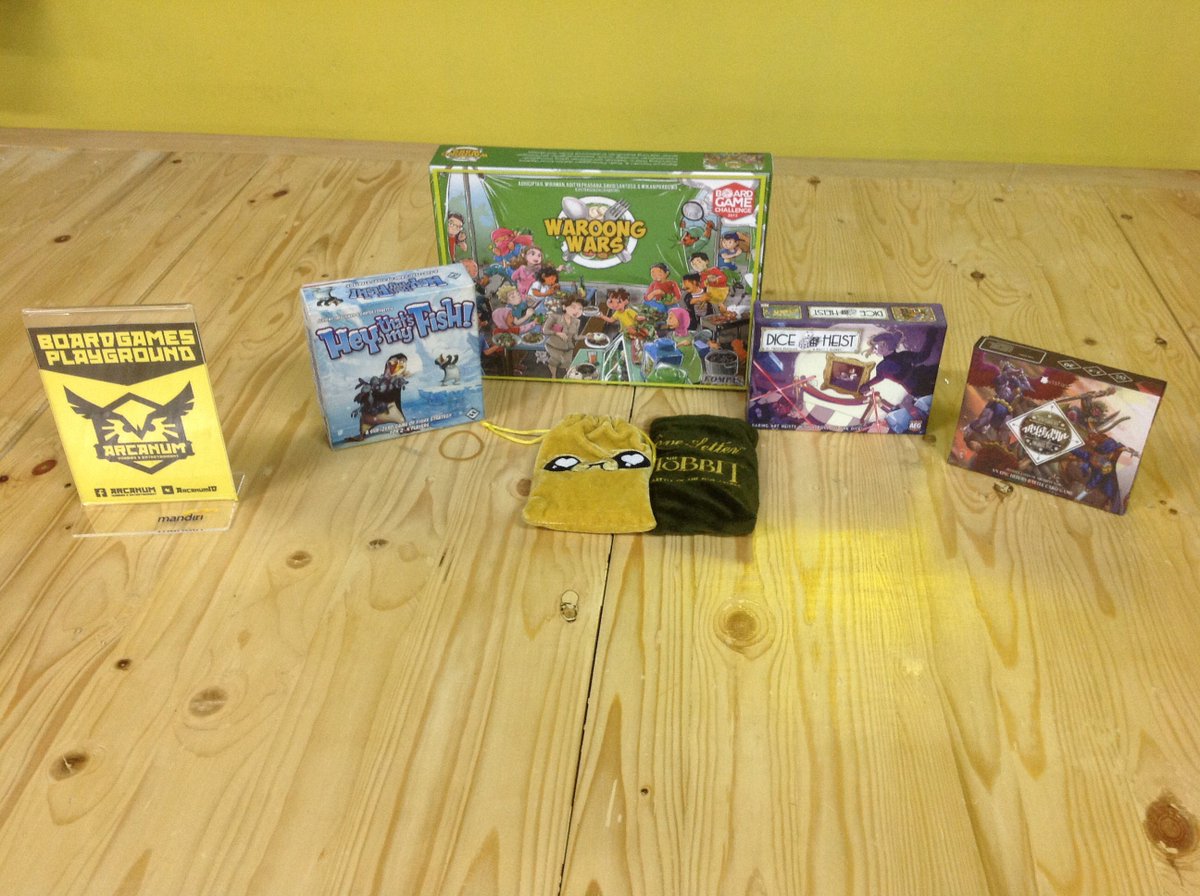 ArcanumHobbies's tweet photo. Selamat pagi! Bingung hari ini mau kemana? Yuk mampir ke popup store kami di @maindistrict_id dan main boardgame sampai jam 5 sore! -alpaca https://t.co/GvCUVoKmEG