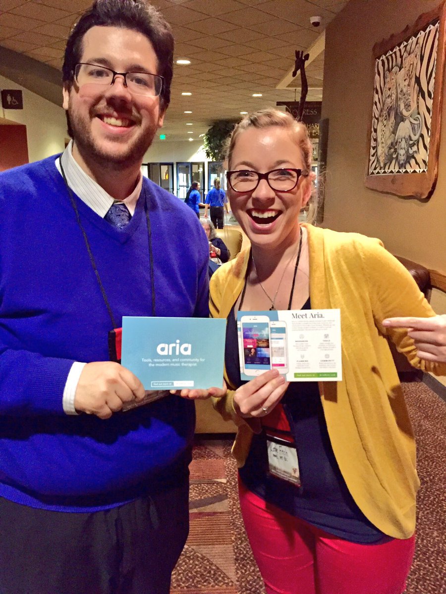 AriaCommunity's tweet image. "I'm so into this. I've waited for something like this for the longest time." 

@KatieFitchMT (Business Owner, Peoria, IL) with @kf_music