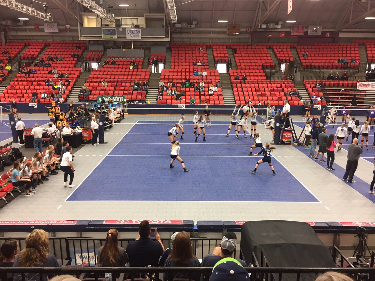 jameseeverett's tweet photo. Congratulations SQHS Volleyball!!!The Storm defeated Roosevelt in the first round of the 3A State Tournament in Kennewick, 3-1!#StormPride https://t.co/88aZxj1u7A