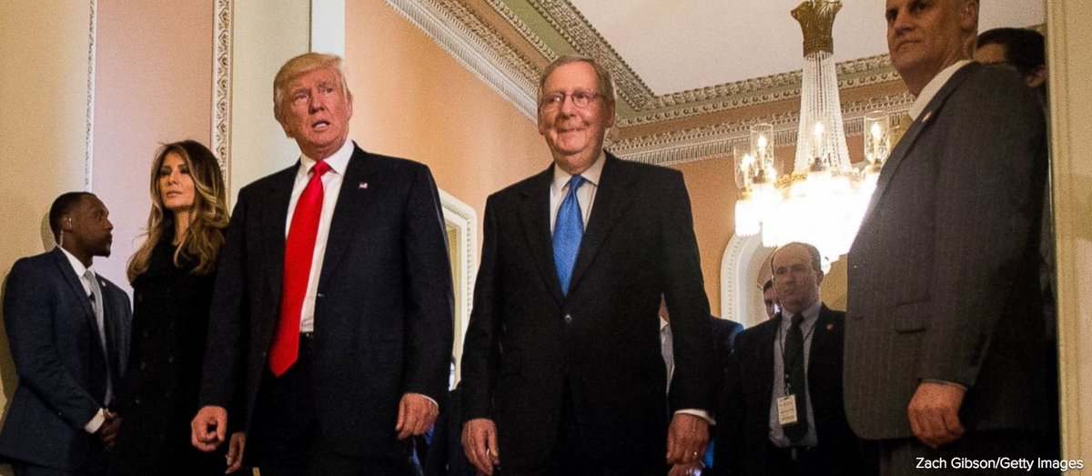 ABC's tweet image. Donald Trump willing to keep parts of Obamacare; stays mum on if he would continue to investigate Hillary Clinton. abcn.ws/2g3D5UR