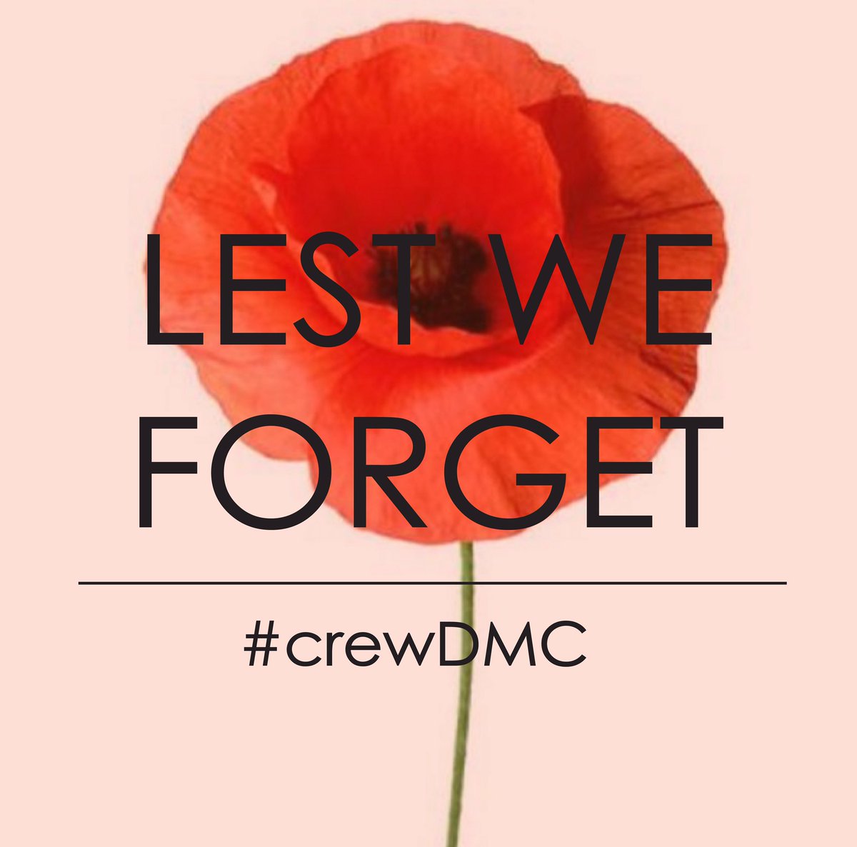 debmccain's tweet photo. Never forget, always remember. #LestWeForget #RemembranceDay #crewDMC https://t.co/fisjVkRzDX