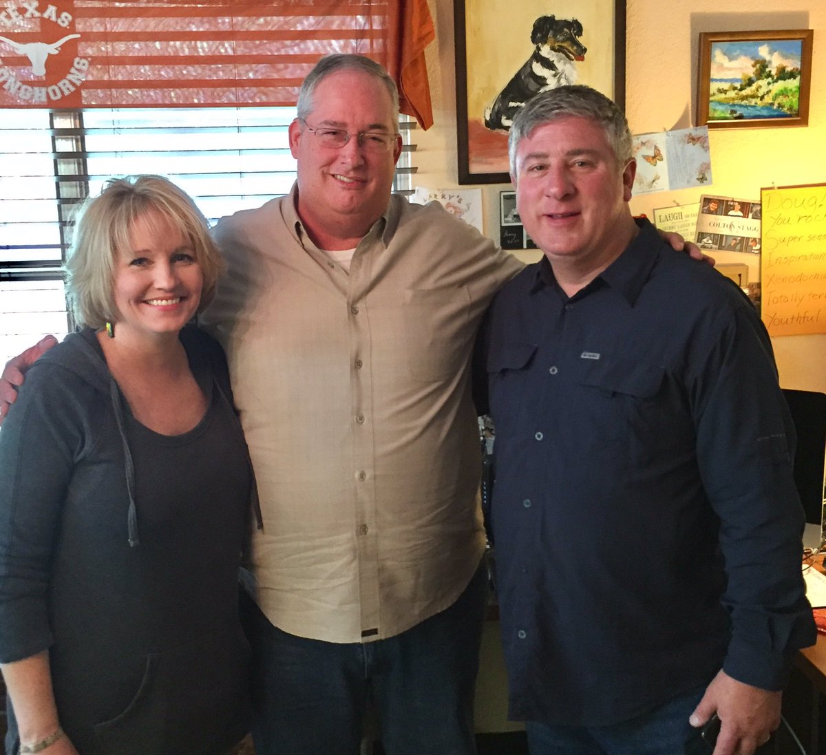 monteosburn's tweet photo. #BUCKETLIST interviewed by #texascountryreporter #bobphillips #kelliphillips https://t.co/YmCHssZsaa
