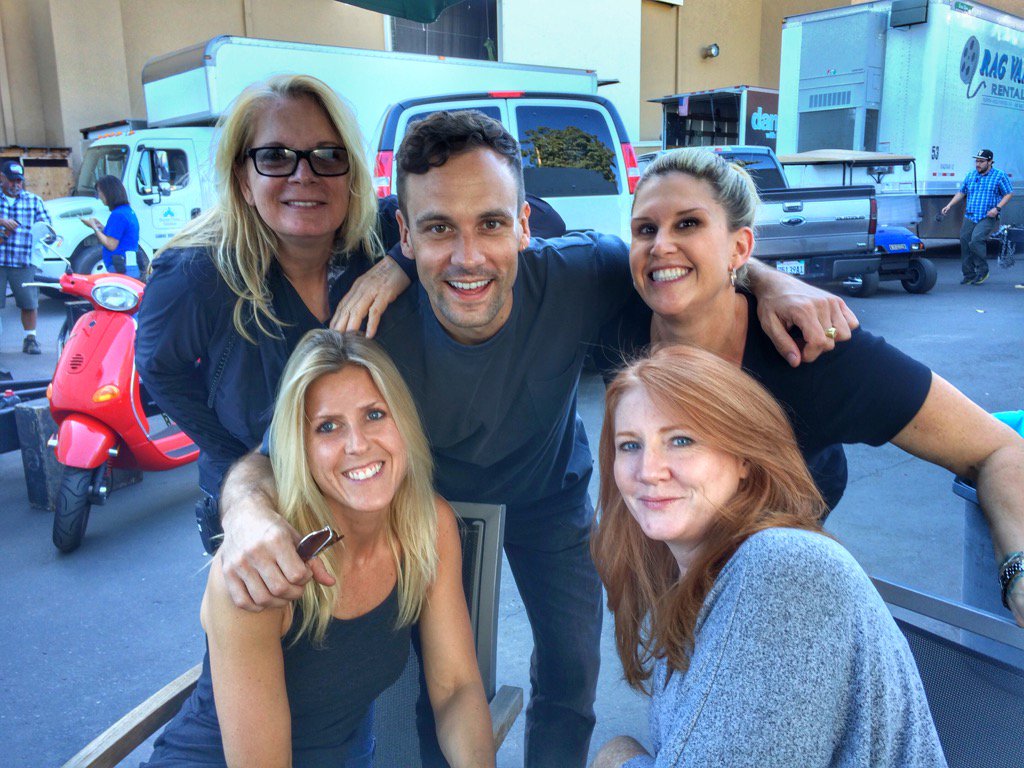 wendilynnmakeup's tweet photo. We always love getting a surprise visit here @AgentsofSHIELD ❤️ We miss you #NickBlood xx https://t.co/Z77fIgiXge