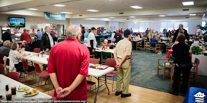 Lunch for #veterans was on our employees today as the <a href="/VUFoundation/">Veterans United Foundation</a> sponsored the annual #VeteransDay luncheon at our local senior center.