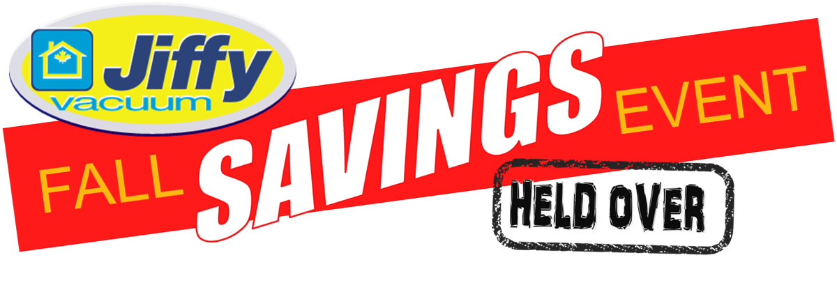 Hope to see you tomorrow as you <a href="/shop124street/">124 Street Business Association</a> - Our Fall #Savings Event is HELD OVER - for now - so hurry in! JiffyVacuum.com
