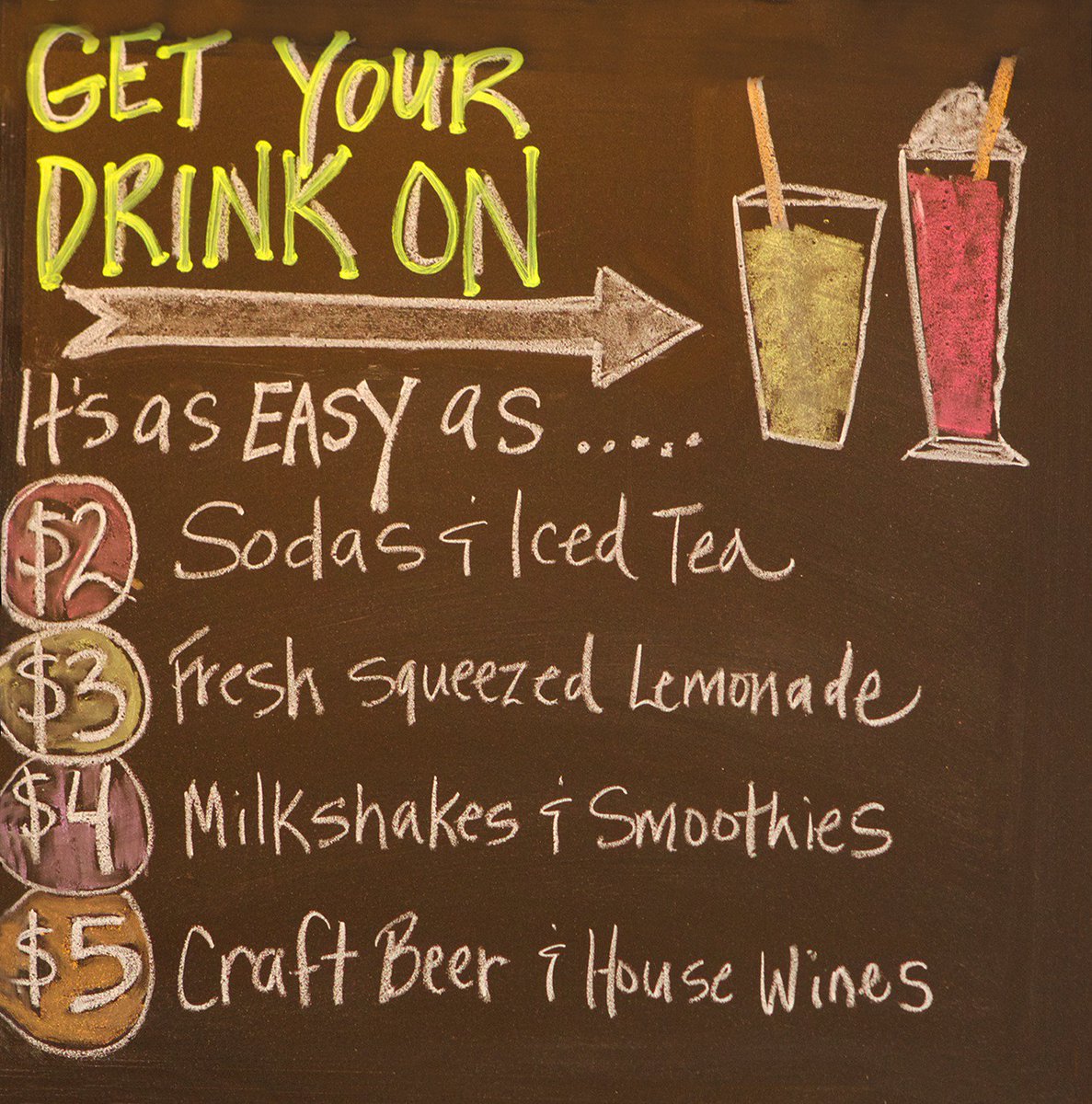 What’s your favorite beverage at Kyle’s? Oreo shake? Coconut Lavender Lemonade? Reply with your answer! #GetYourDrinkOn #ILoveKylesKitchen