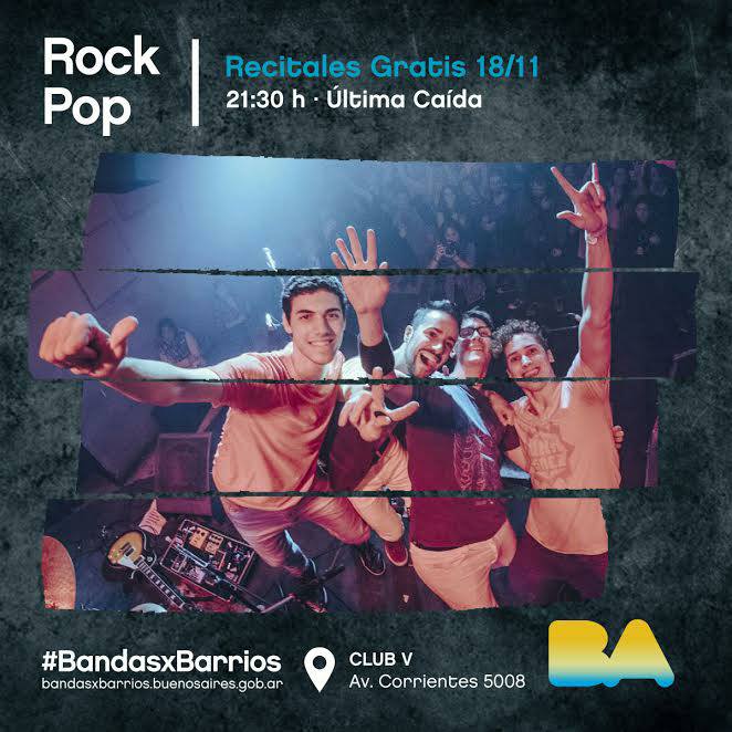 Hay revancha!
Este #18Nov estaremos tocando #gratis y #atp en <a href="/ClubVBar/">ClubV</a> Corrientes 5008, #CABA 
20.30 hs !
<a href="/BAJoven/">BAJoven</a> #BandasxBarrios