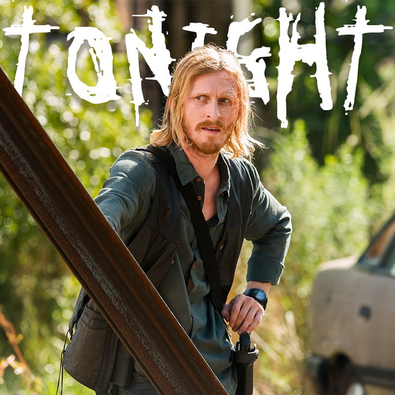 TheWalkingDead's tweet photo. #TheWalkingDead returns tonight w/ an hour and a half-long episode. Will Dwight bring the Easy Street mixtape with him? Tune in to find out! https://t.co/aoFu69LX0M