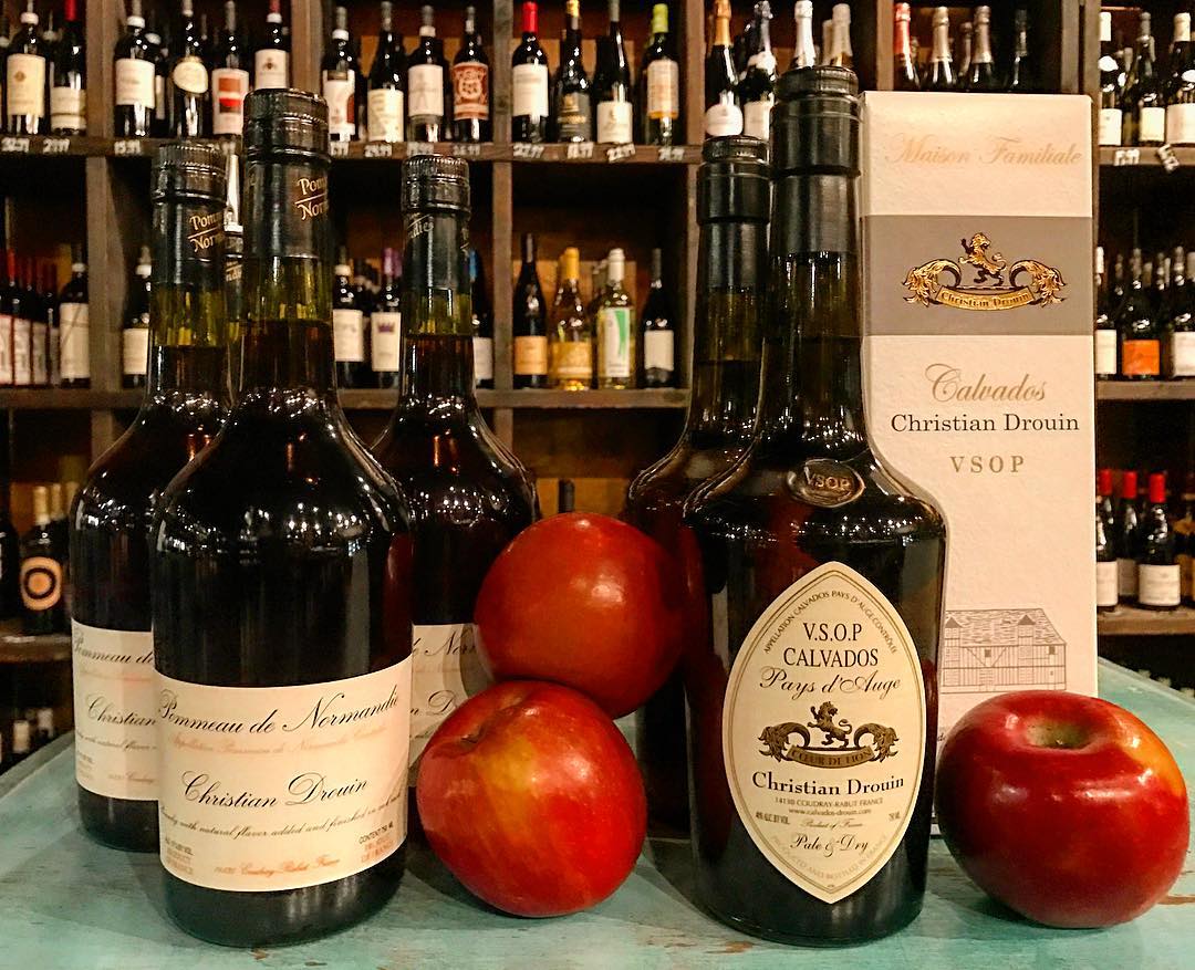 When life gives you apples... drink Calvados + Pommeau! <a href="/LaceandWhiskeyE/">Lace & Whiskey</a> joins us from 6-8 pm today to pour top picks from Christian Drouin