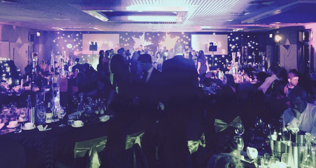 What a fab end to a fab evening! #LeamBizAwards  Everyone up on the dance floor to celebrate with <a href="/TotallyRADMusic/">Totally RAD Music</a>