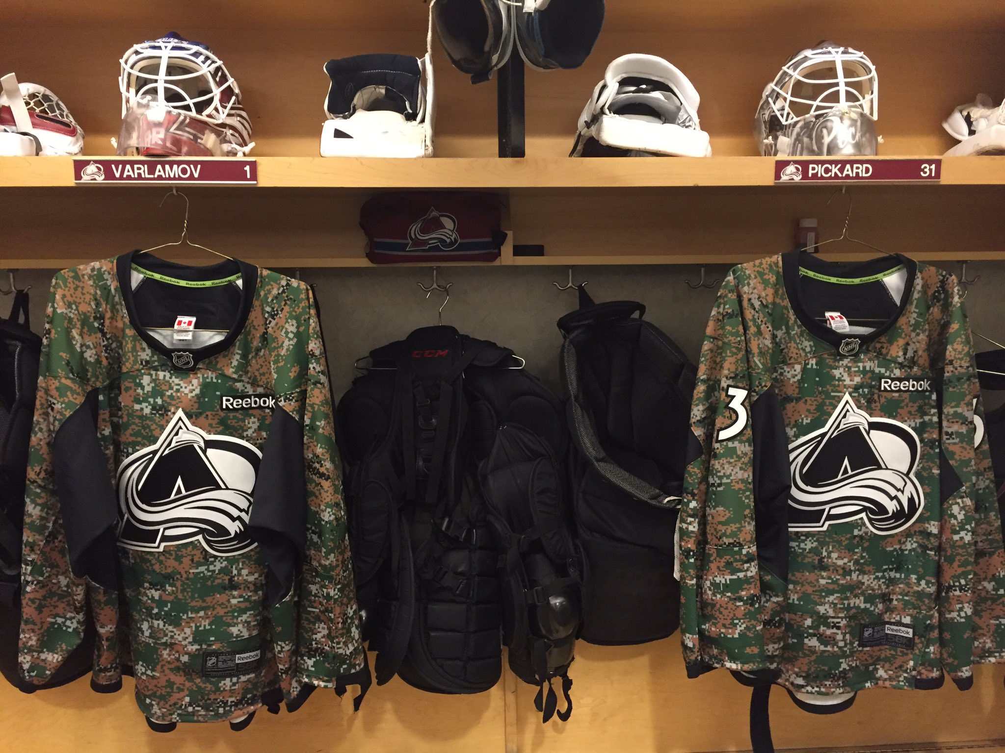 Colorado Avalanche on X: We'll be rocking these #Avs camo jerseys