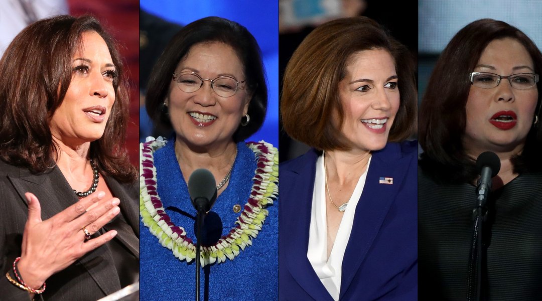 PPact's tweet photo. Meet the women of color who will fight for us in the Senate! 👑  https://t.co/fTpwXHQiC3 #WeWontGoBack https://t.co/sKmMWWwIRX