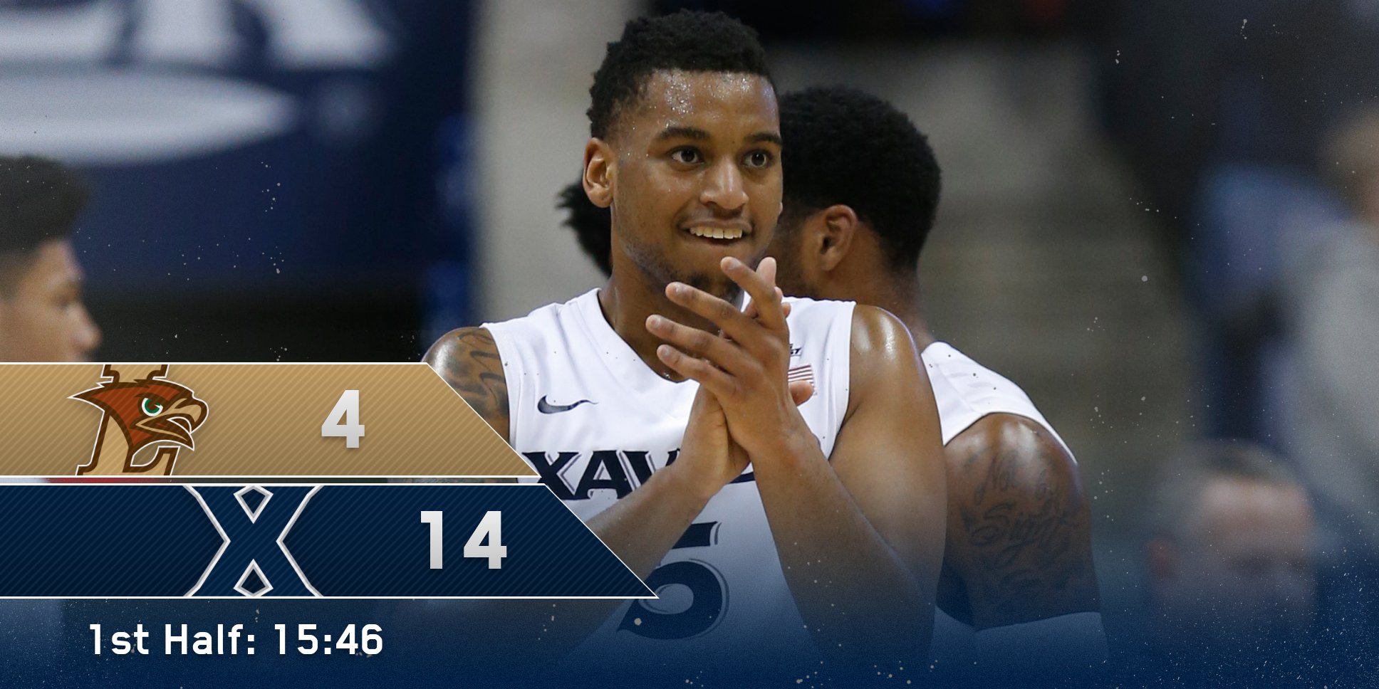 Good start. #LetsGoX https://t.co/UHflLX30at