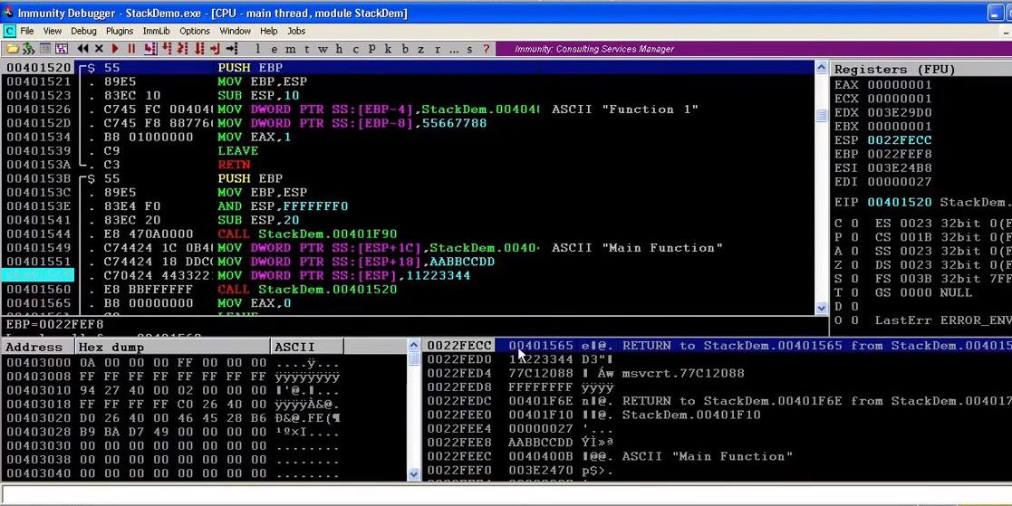 SecurityTube's tweet image. Recommended Watch! The Stack bit.ly/1s365bj Exploiting Simple #BufferOverflows on Win32 Watch Now!