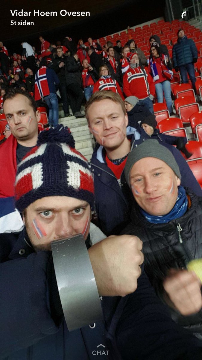 Gleder meg forresten til landslagsgutta kan engasjere meg en promilledel så mye som <a href="/KristiansundBK/">Kristiansund BK</a> gjør💙Det eneste lystige med kampen😏👇🏼